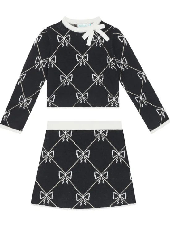 Abel & Lula Komplet dziecięcy 5538 Czarny Regular Fit