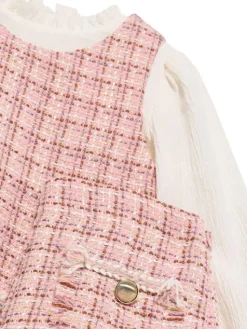 Abel & Lula Komplet dziecięcy 5727 Różowy Regular Fit