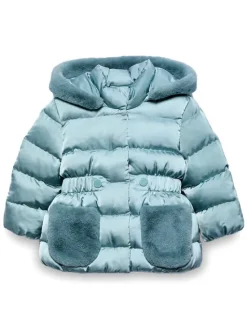 Abel & Lula Kurtka zimowa 5821 Zielony Regular Fit
