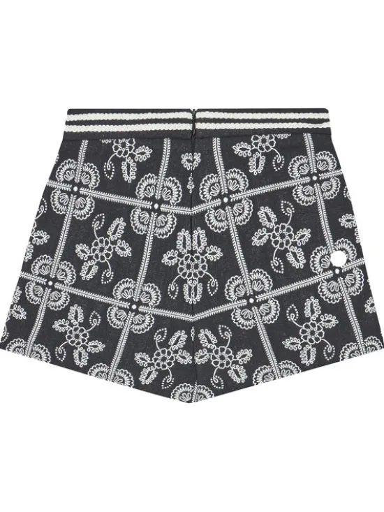 Abel & Lula Szorty materiałowe 5715 Czarny Regular Fit