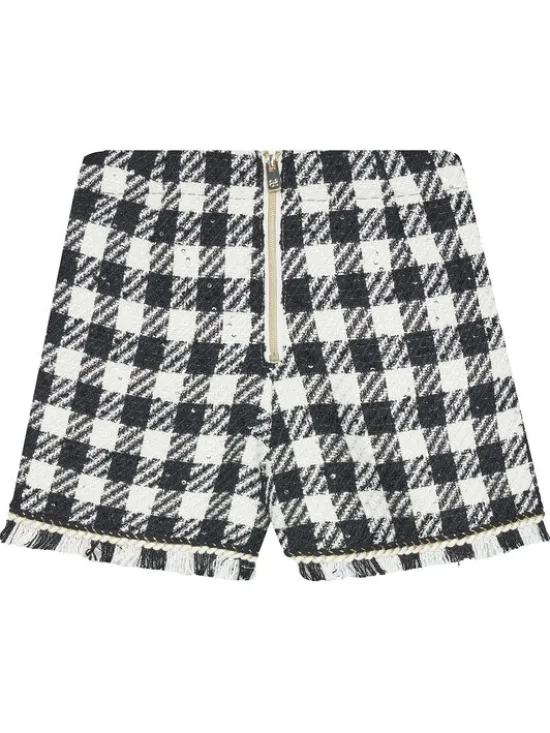 Abel & Lula Szorty materiałowe 5716 Czarny Regular Fit