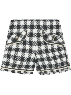 Abel & Lula Szorty materiałowe 5716 Czarny Regular Fit