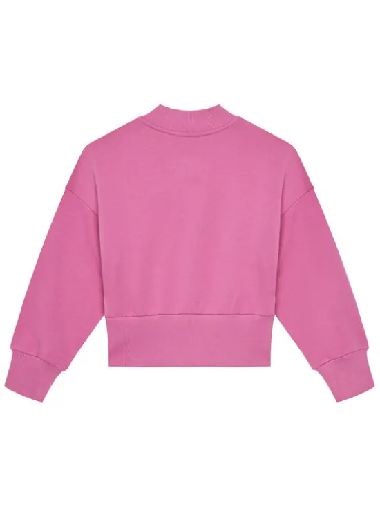 Balmain Bluza BV4A90-Z0081 Różowy Regular Fit