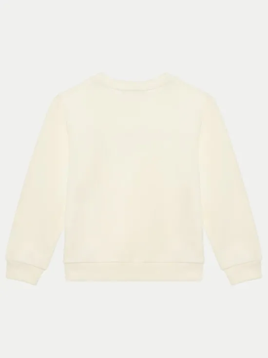 Balmain Bluza BV4B10-Z0081 102 Écru Regular Fit