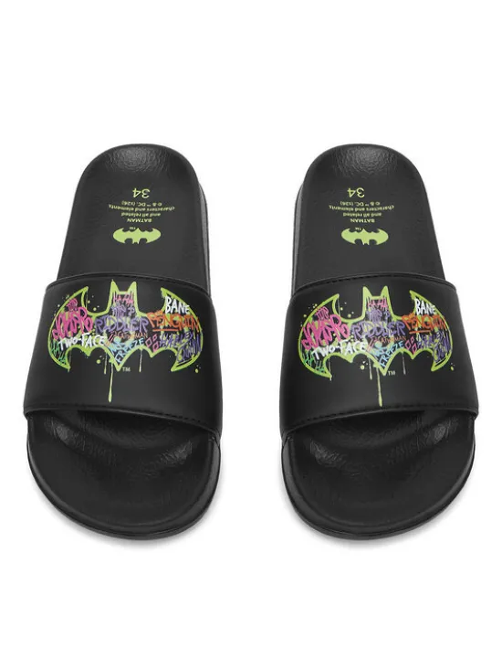 Batman Klapki CEO-CP90-SS26-215WBBAT Czarny
