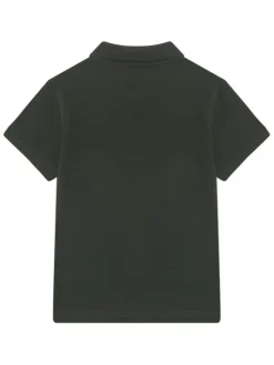 Beverly Hills Polo Club Polo P-SS26B-P42560 Zielony ciemny Regular Fit