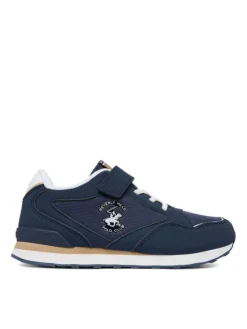 Beverly Hills Polo Club Sneakersy EO-CP23-6383 Granatowy