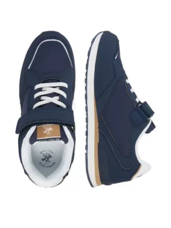 Beverly Hills Polo Club Sneakersy EO-CP23-6383 Granatowy