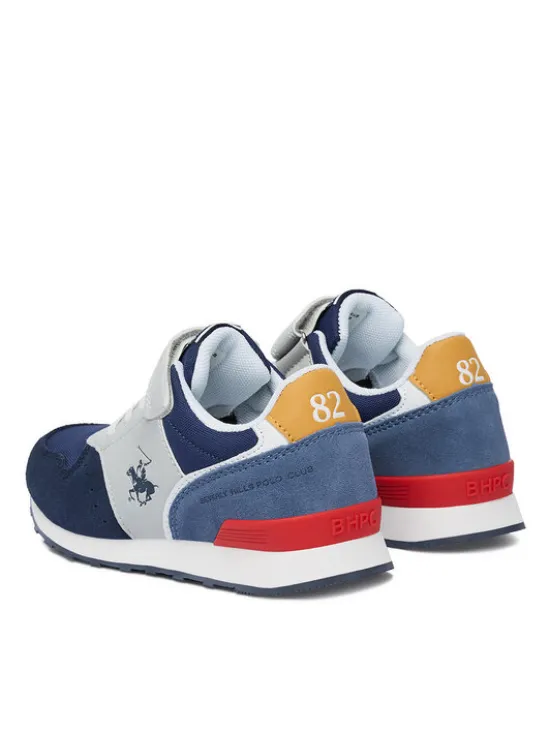 Beverly Hills Polo Club Sneakersy EO-CP23-6386 Granatowy