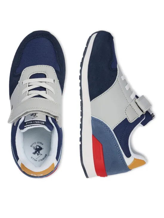 Beverly Hills Polo Club Sneakersy EO-CP23-6386 Granatowy