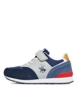 Beverly Hills Polo Club Sneakersy EO-CP23-6386 Granatowy