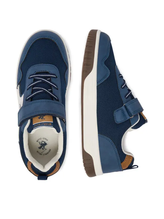 Beverly Hills Polo Club Sneakersy EO-AVO-333-127 Niebieski