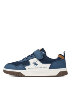 Beverly Hills Polo Club Sneakersy EO-AVO-333-127 Niebieski