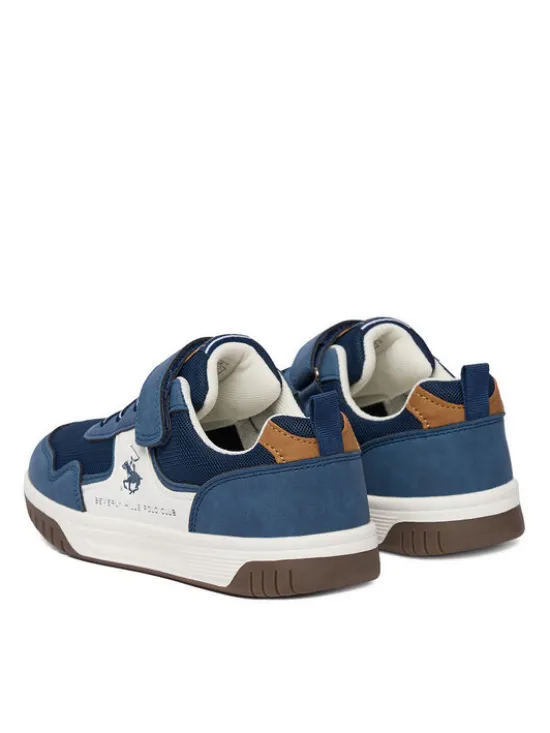 Beverly Hills Polo Club Sneakersy EO-AVO-333-127 Niebieski