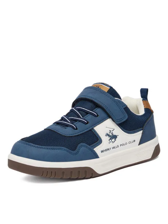 Beverly Hills Polo Club Sneakersy EO-AVO-333-127 Niebieski