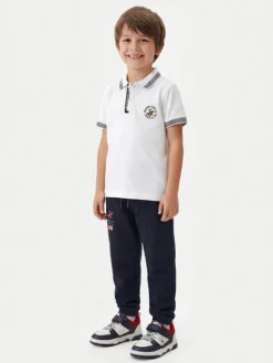 Beverly Hills Polo Club Spodnie dresowe P-SS26B-TF0033K Granatowy Regular Fit