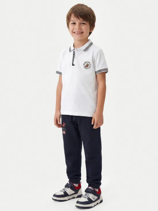 Beverly Hills Polo Club Spodnie dresowe P-SS26B-TF0033K Granatowy Regular Fit