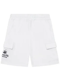 Beverly Hills Polo Club Szorty materiałowe 76B6SF0028T Biały Regular Fit