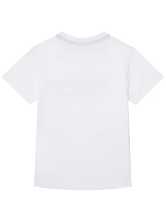 Beverly Hills Polo Club T-Shirt P-SS26B-TS0132 Biały Regular Fit