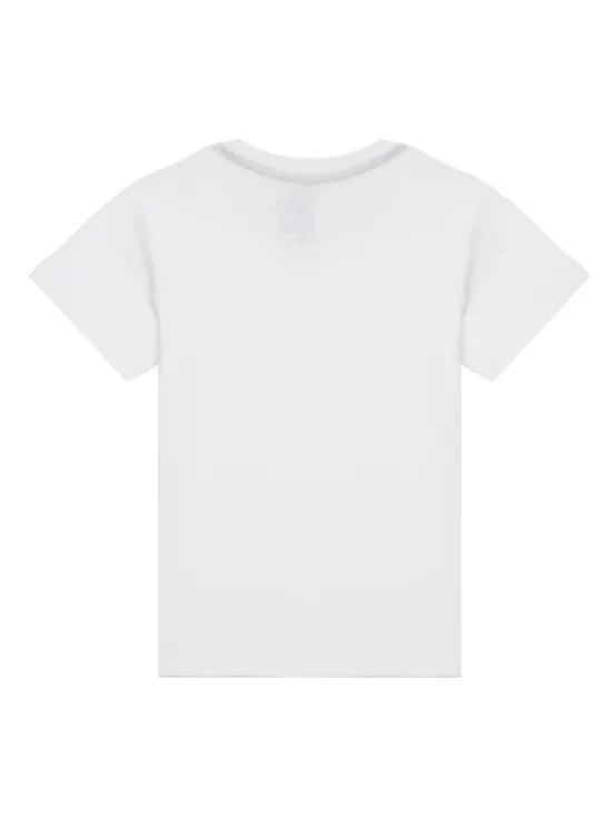 Beverly Hills Polo Club T-Shirt P-SS26B-TS0131 Biały Regular Fit