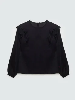 BIG STAR Bluzka SAFIE Czarny Basic Fit