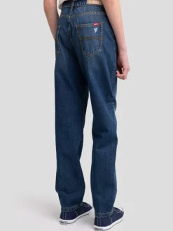 BIG STAR Jeansy ISAAM Niebieski Loose Fit