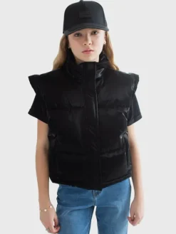 BIG STAR Kamizelka NENVIA Czarny Basic Fit