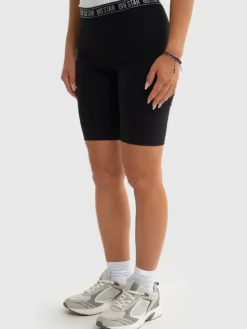 BIG STAR Szorty materiałowe NIKOLINASA Czarny Slim Fit