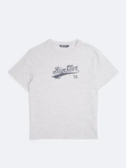 BIG STAR T-Shirt EMILLIA Szary Oversize