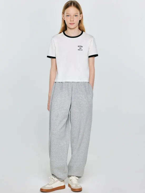 BIG STAR T-Shirt LILLIA Biały Basic Fit