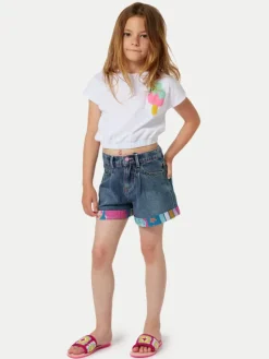 Billieblush Szorty jeansowe U20112 Niebieski Regular Fit