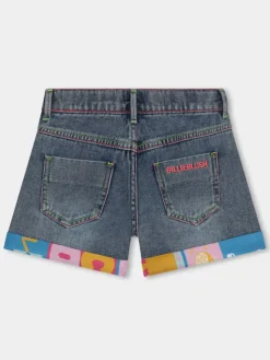 Billieblush Szorty jeansowe U20112 Niebieski Regular Fit
