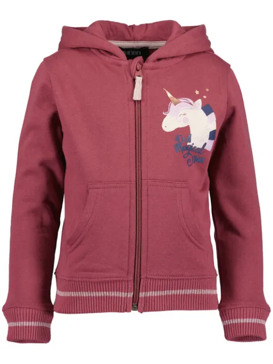 Blue Seven Bluza 764662 X Różowy Regular Fit