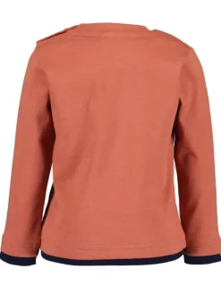 Blue Seven Bluzka 977609 Pomarańczowy Regular Fit