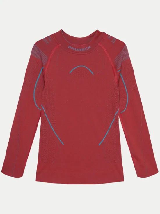 Brubeck Bielizna termoaktywna górna LS1367K Różowy Slim Fit