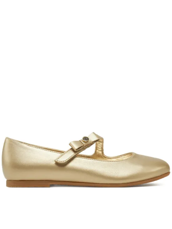 Calvin Klein Jeans Baleriny Ballerina V4A3-83042-1322 S Złoty