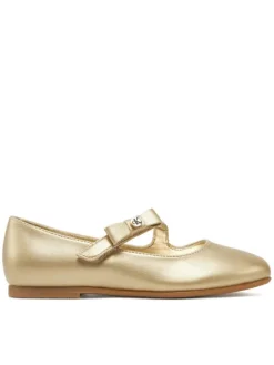Calvin Klein Jeans Baleriny Ballerina V4A3-83042-1322 M Złoty