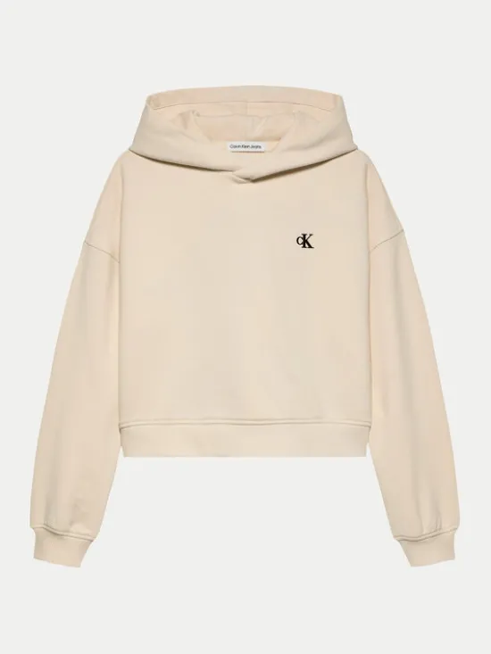 Calvin Klein Jeans Bluza IG0IG02747 Beżowy Regular Fit