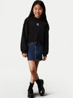 Calvin Klein Jeans Bluza IG0IG02755 M Czarny Boxy Fit