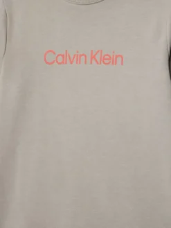 Calvin Klein Jeans Bluza Inst Logo IU0IU00680 D Szary Regular Fit