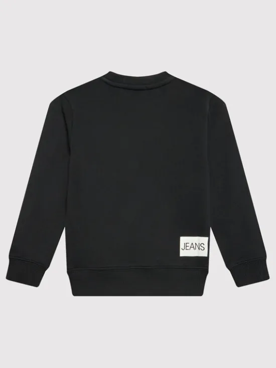 Calvin Klein Jeans Bluza Unisex Institutional Logo IU0IU00162 Czarny Regular Fit