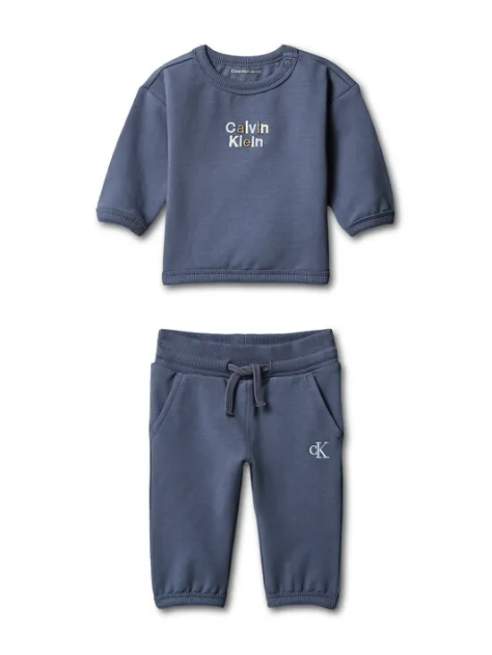 Calvin Klein Jeans Dres LV1CKTJI14 Niebieski Regular Fit