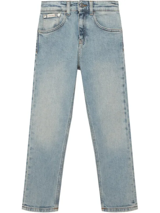 Calvin Klein Jeans Jeansy Dad Dante LVCKTJC20B Niebieski Regular Fit