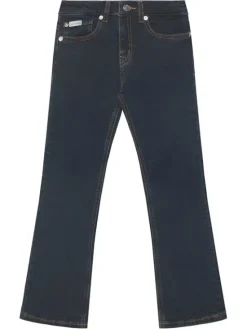 Calvin Klein Jeans Jeansy Essential LVCKSJC03G Czarny Flare Fit