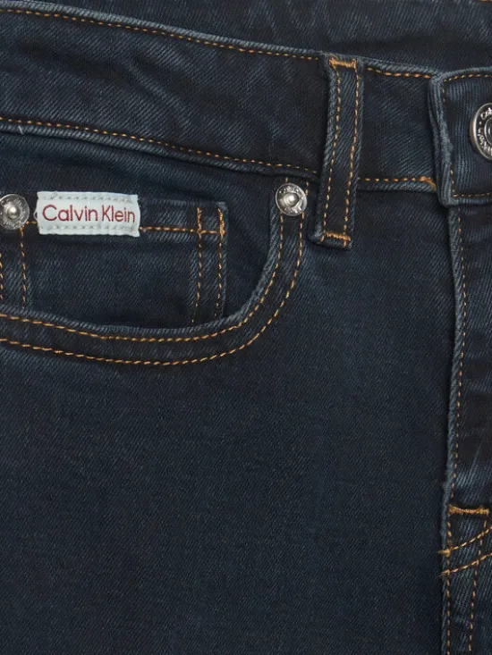 Calvin Klein Jeans Jeansy Essential LVCKSJC03G Czarny Flare Fit