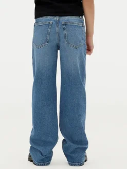 Calvin Klein Jeans Jeansy IG0IG02985 D Niebieski Wide Leg