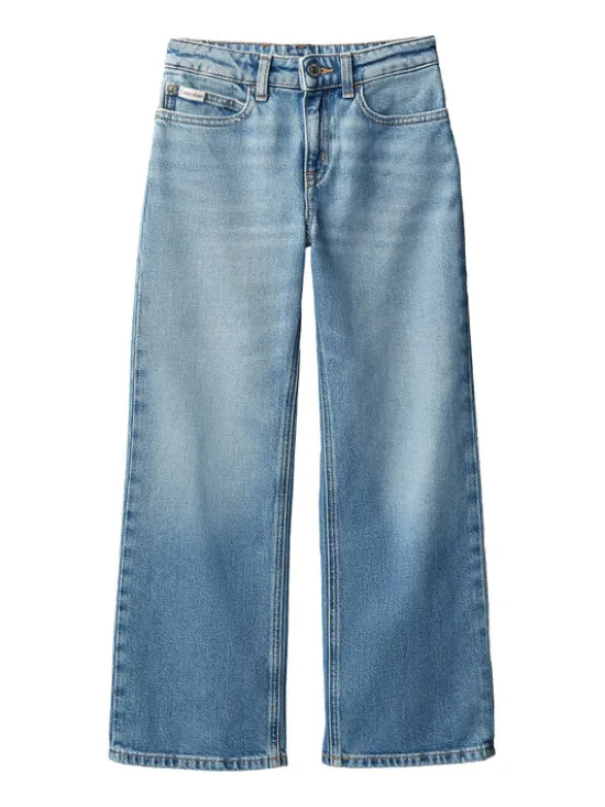 Calvin Klein Jeans Jeansy IG0IG03053 Niebieski Wide Leg