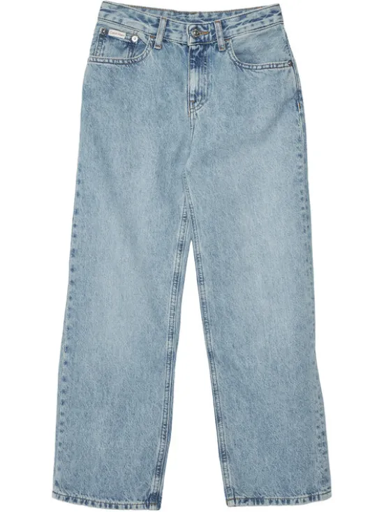 Calvin Klein Jeans Jeansy Skater LVCKSJC47B Niebieski Relaxed Fit