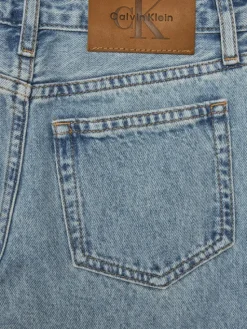 Calvin Klein Jeans Jeansy Skater LVCKSJC47B Niebieski Relaxed Fit