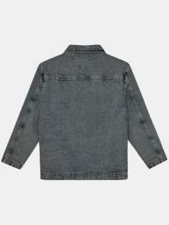 Calvin Klein Jeans Kurtka jeansowa Skater IU0IU00537 Niebieski Relaxed Fit